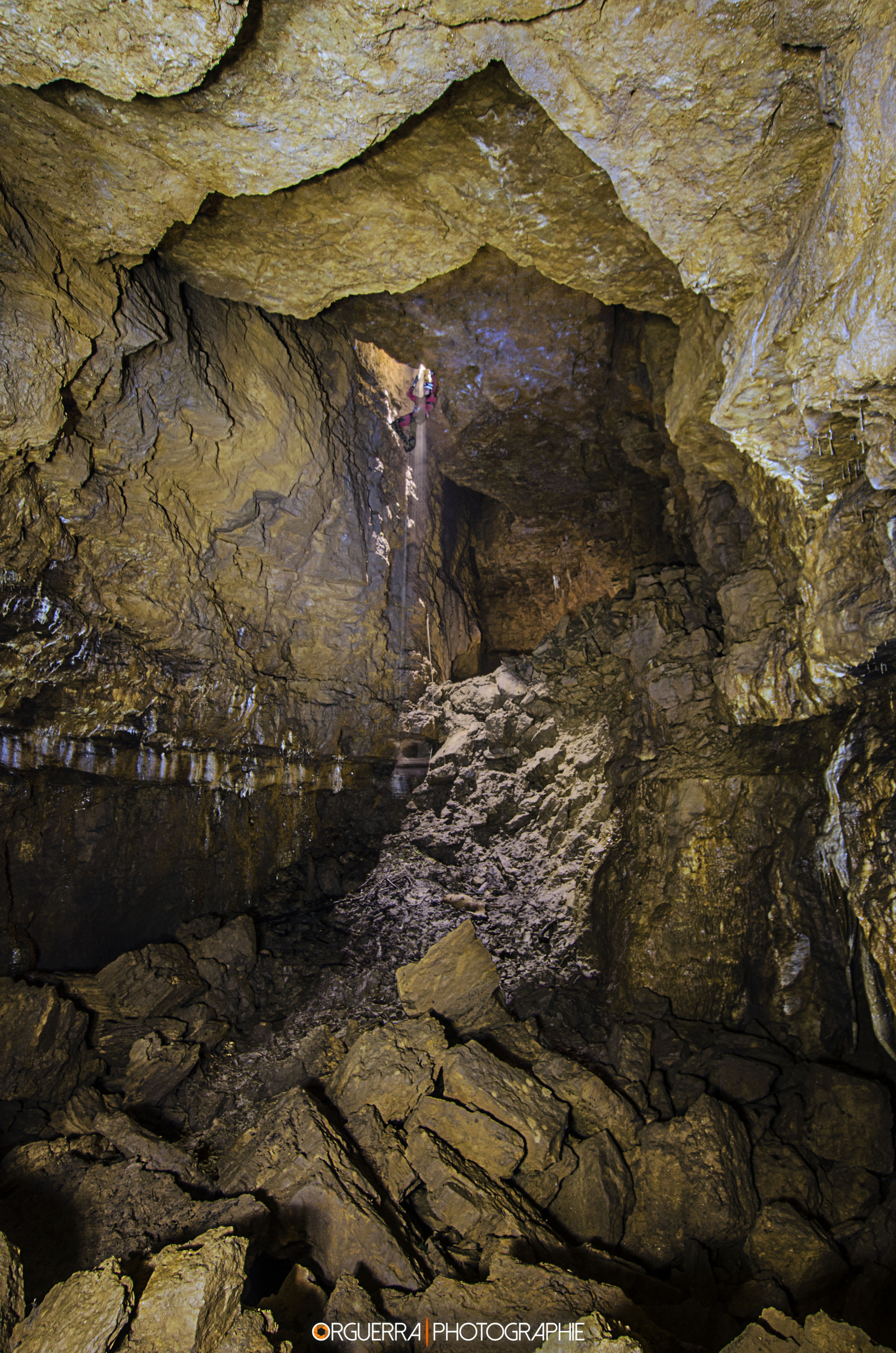 Photographie — grande salle du gouffre AV1