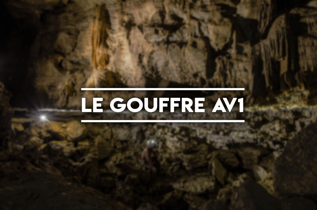 Photographie — gouffre AV1, Lorraine
