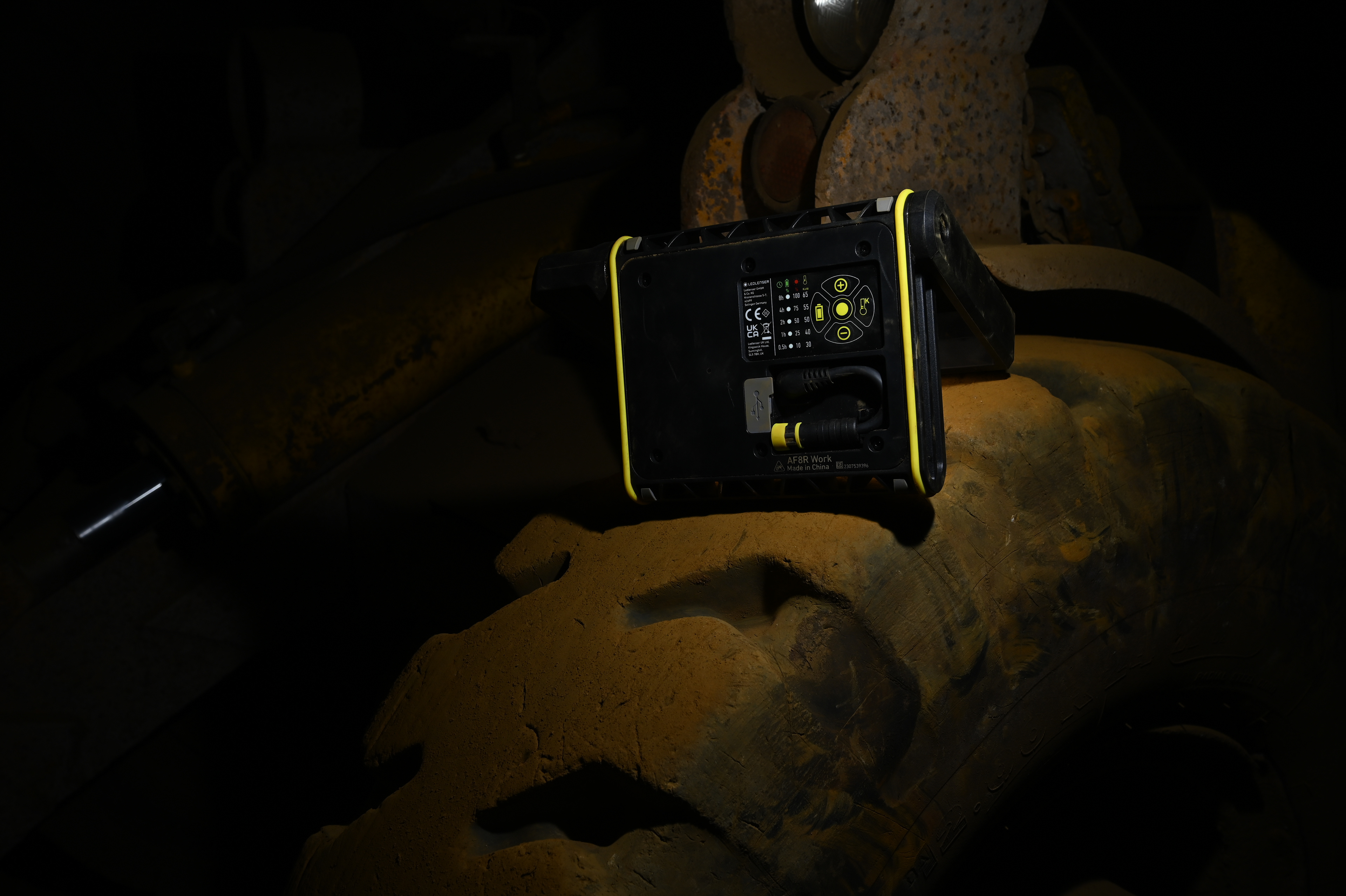 Photographie — test Led Lenser AF8R, températures