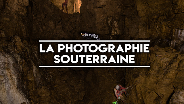 Obscurité en galerie — photographie souterraine
