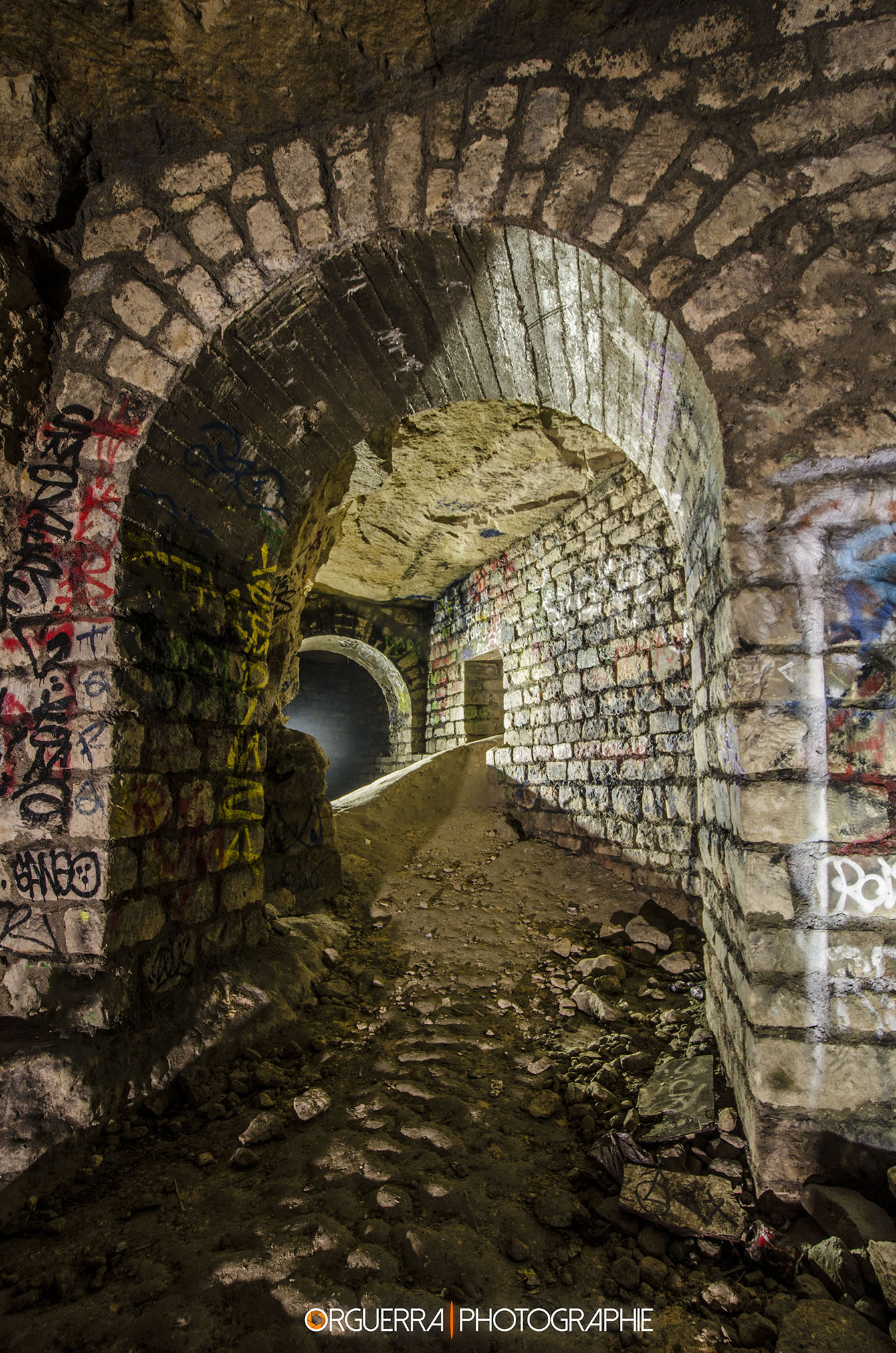 Photographie — catacombes de Paris