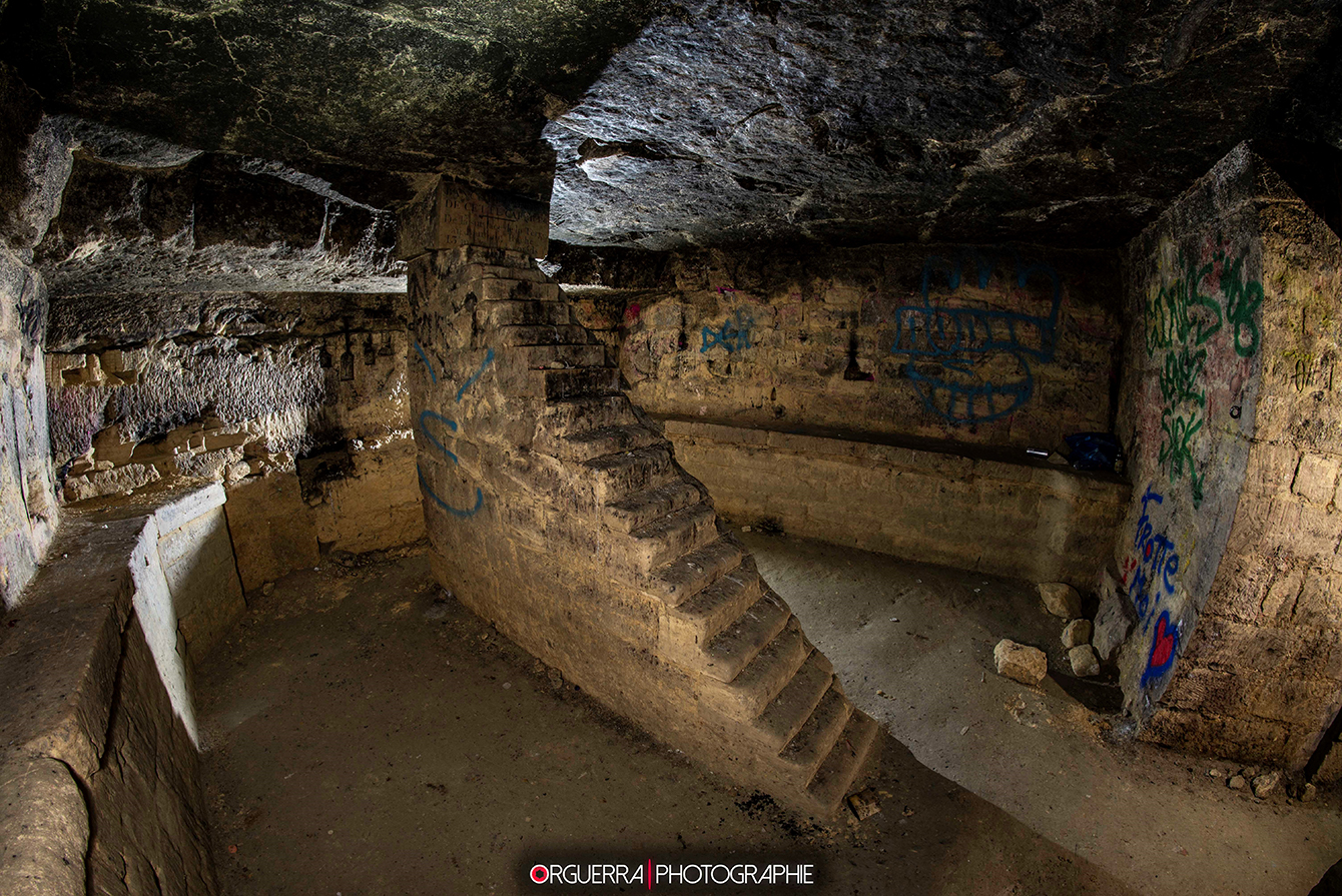Photographie — catacombes de Paris