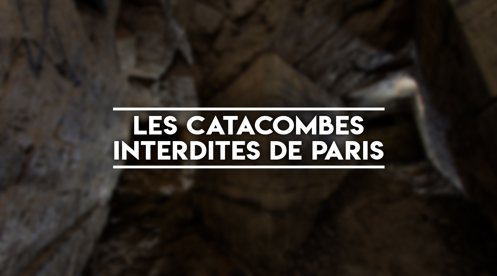 Photographie — catacombes de Paris