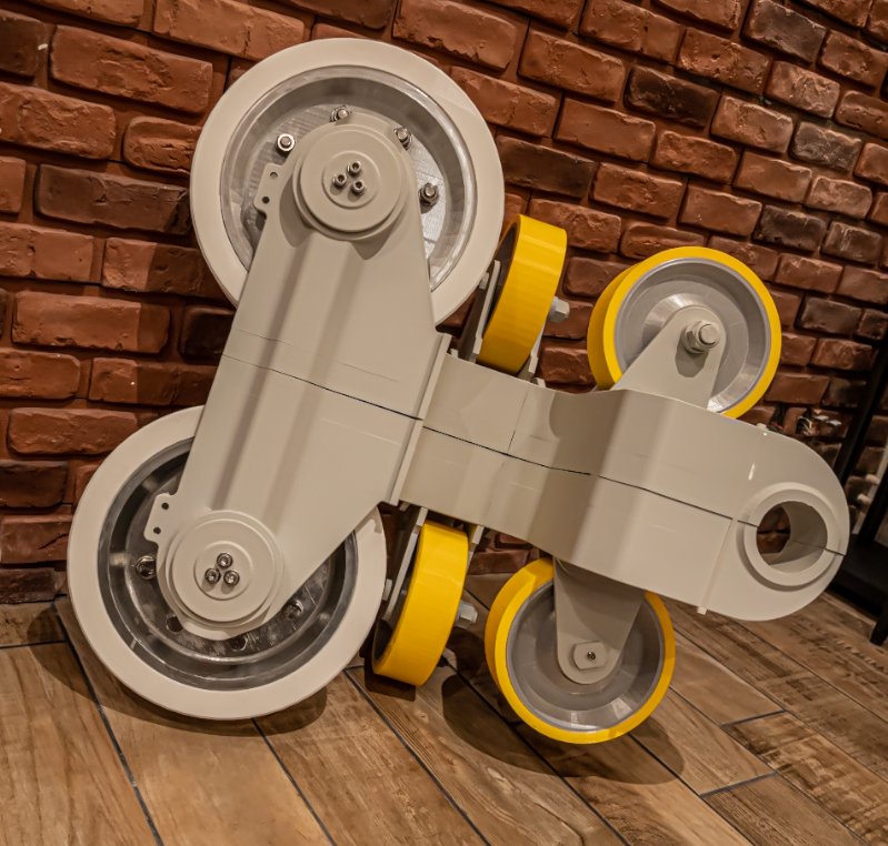 Modélisation 3D du bogie — vue 2