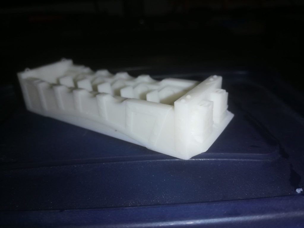 Bûche Chiapas — maquette impression 3D résine