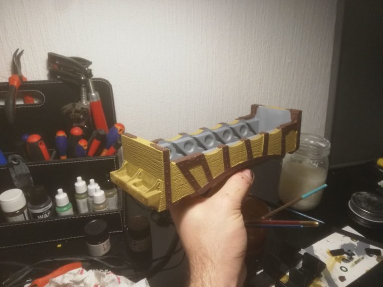 Bûche Chiapas — maquette impression 3D résine