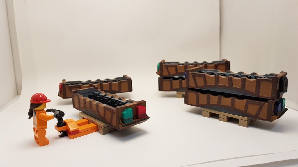 Bûche Chiapas — maquette impression 3D résine