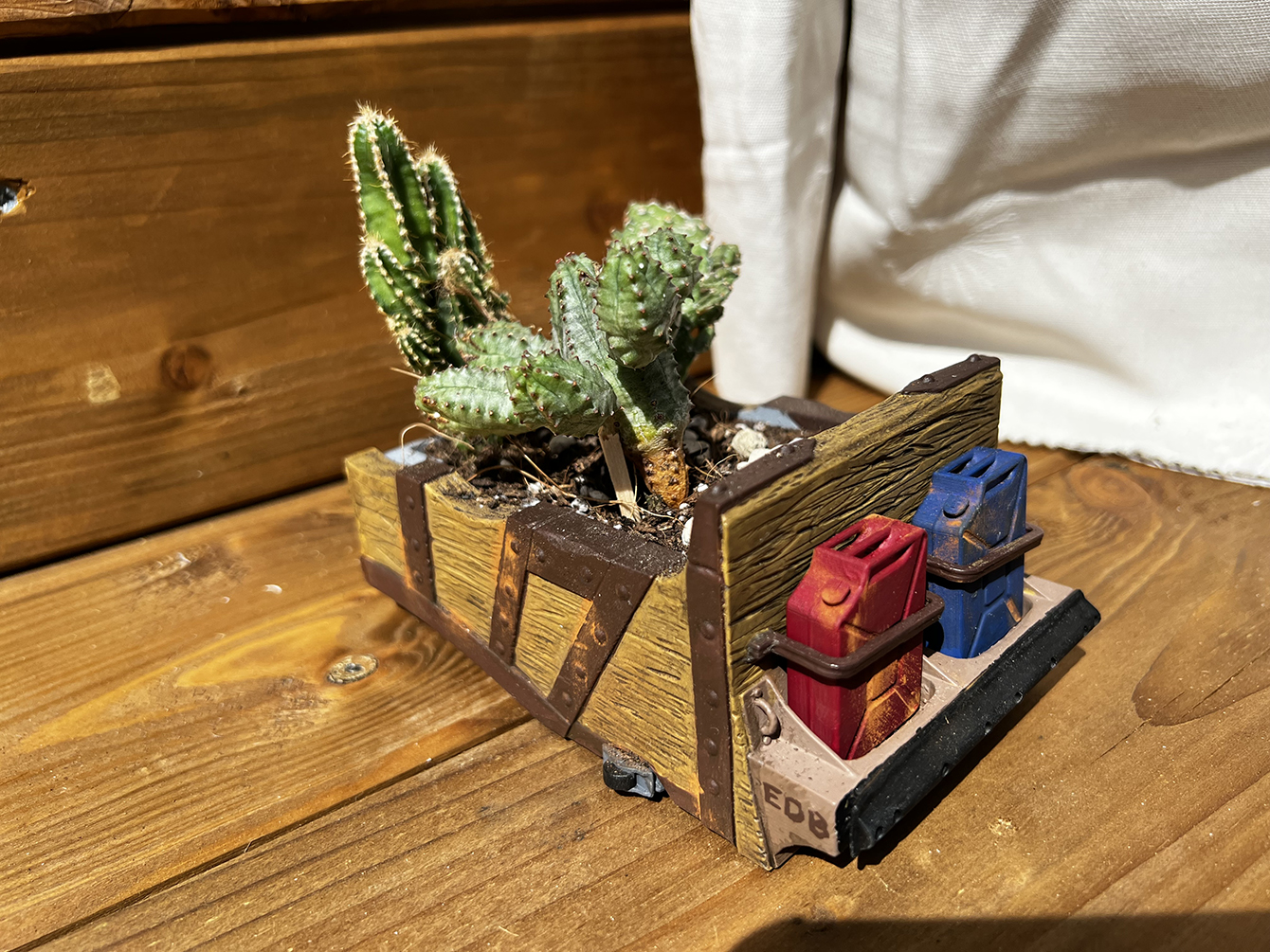Bûche Chiapas — maquette impression 3D résine