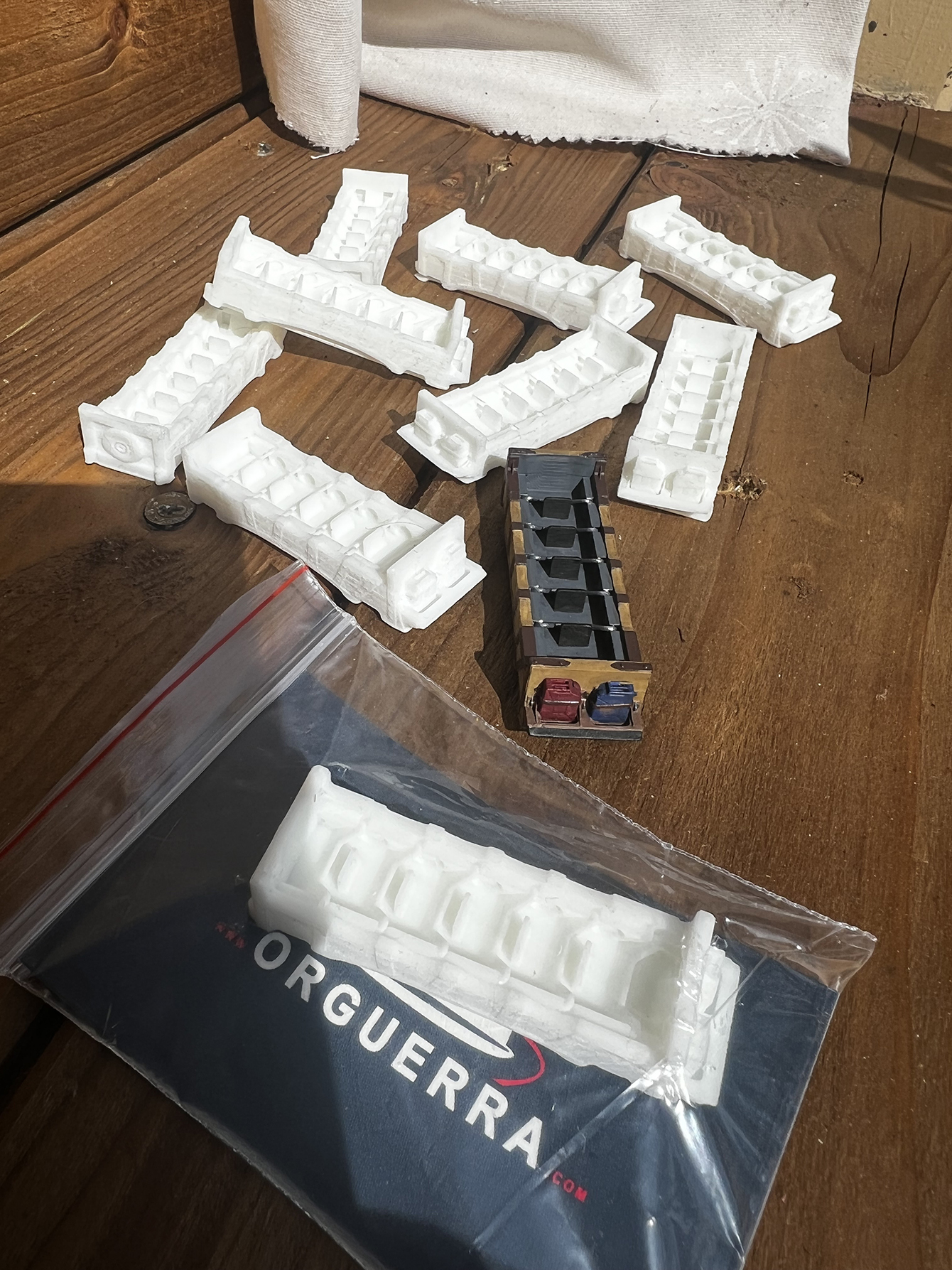 Bûche Chiapas — maquette impression 3D résine