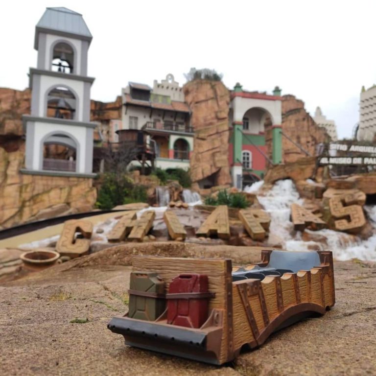 Bûche Chiapas — maquette impression 3D résine