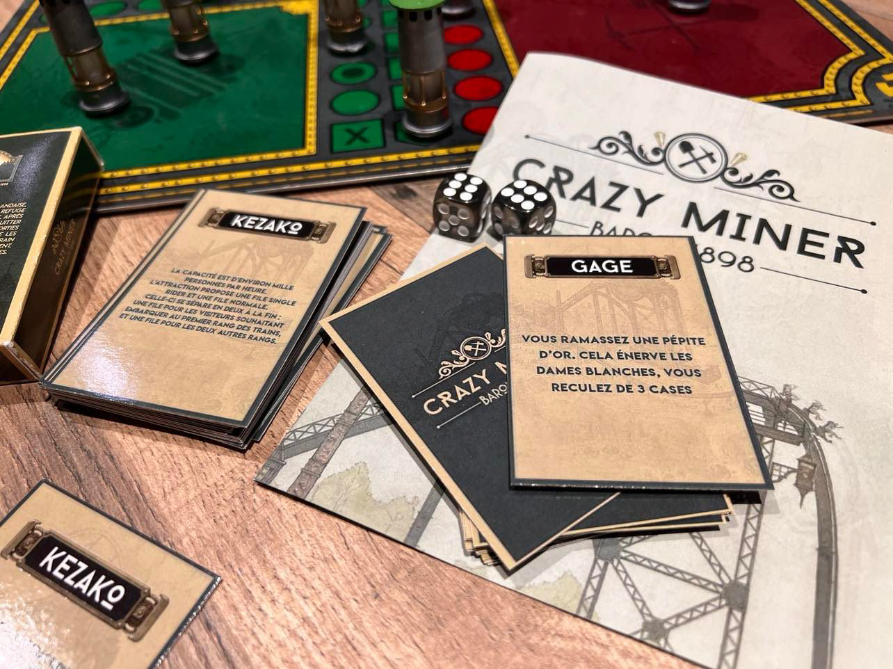 CRAZY MINER — partie