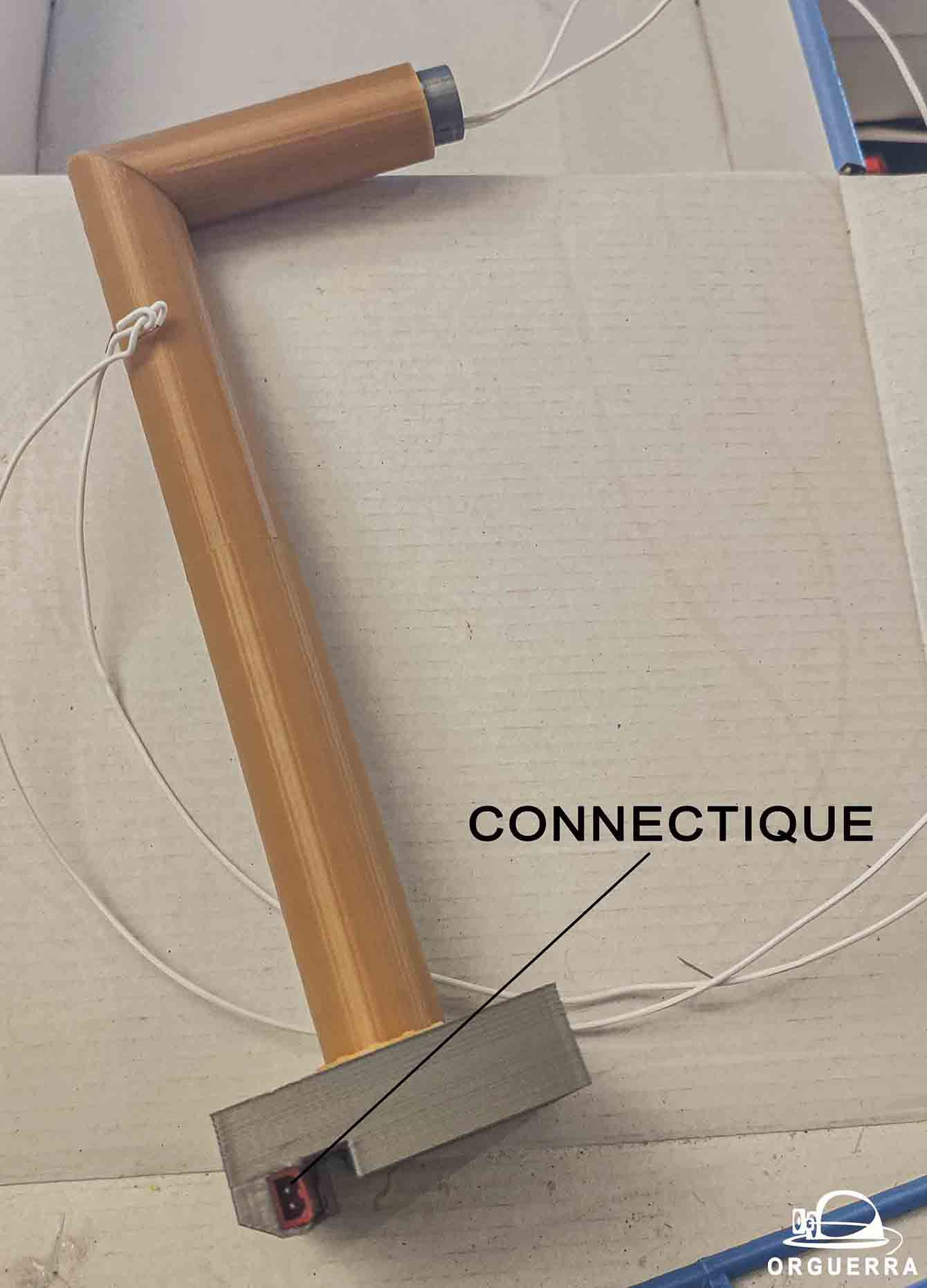 Connectique JST au socle