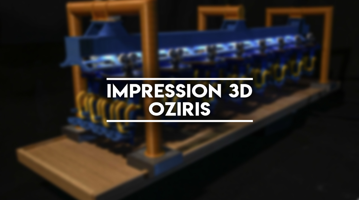 Oziris — maquette train B&M