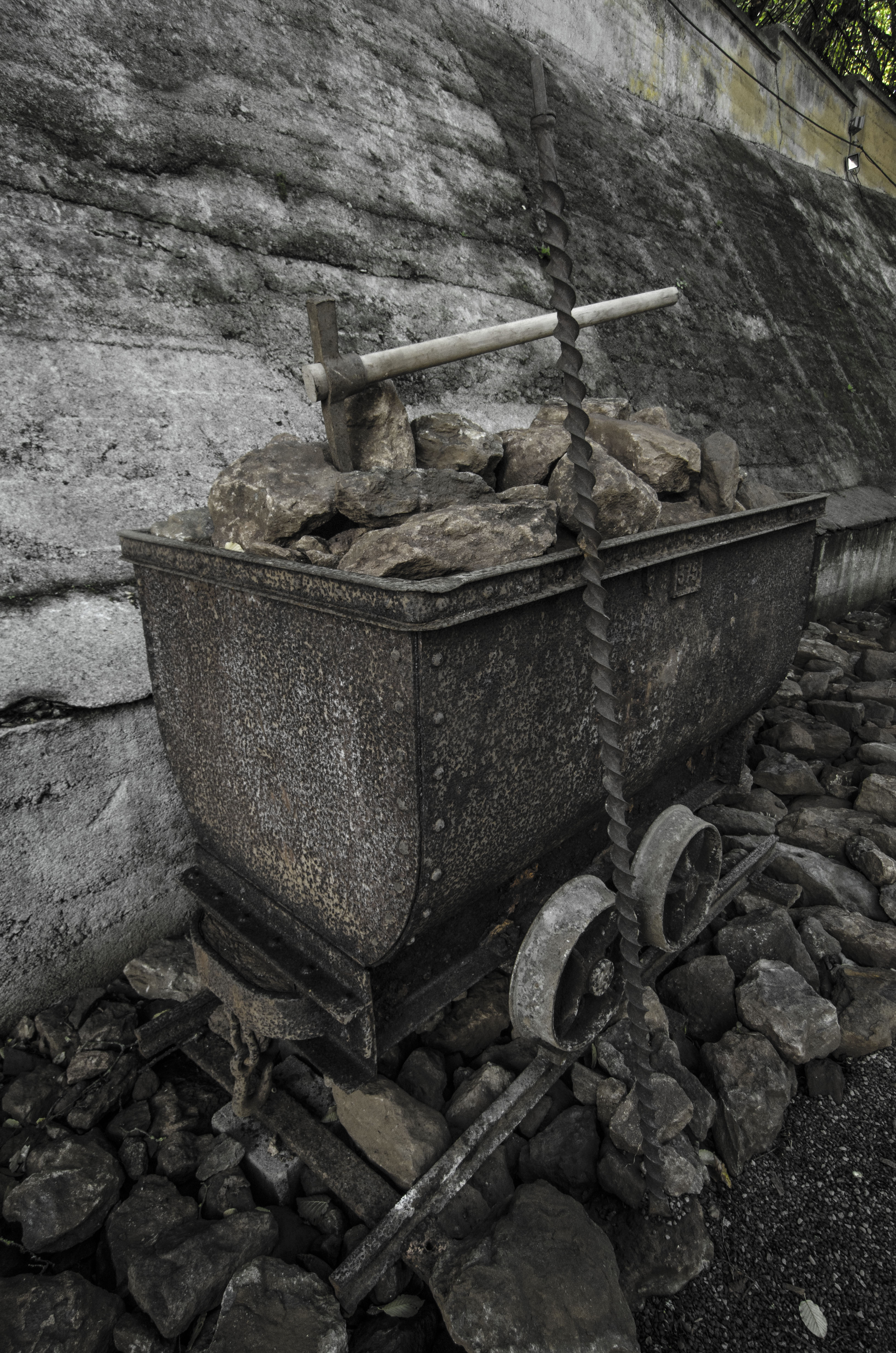 Photographie — mine de Tiercelet