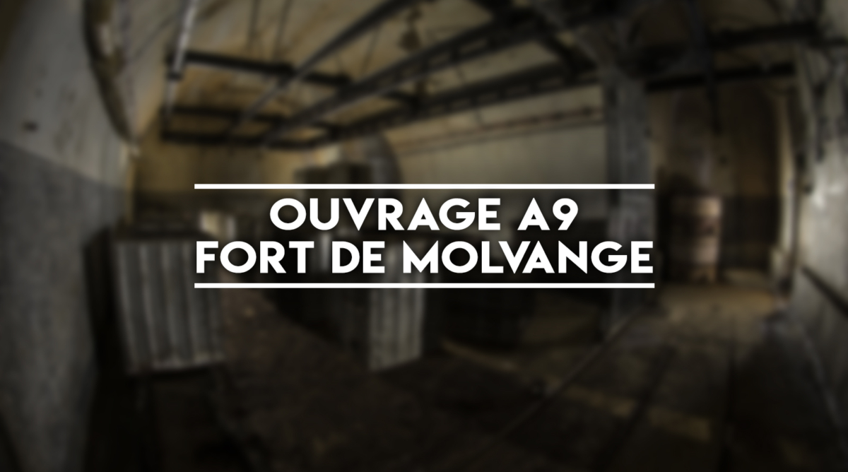 Photographie — ouvrage A9, fort de Molvange